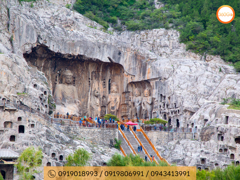 Long Môn Thạch Động ảnh hưởng sâu sắc từ phong cách điêu khắc - Du lịch 360Go 